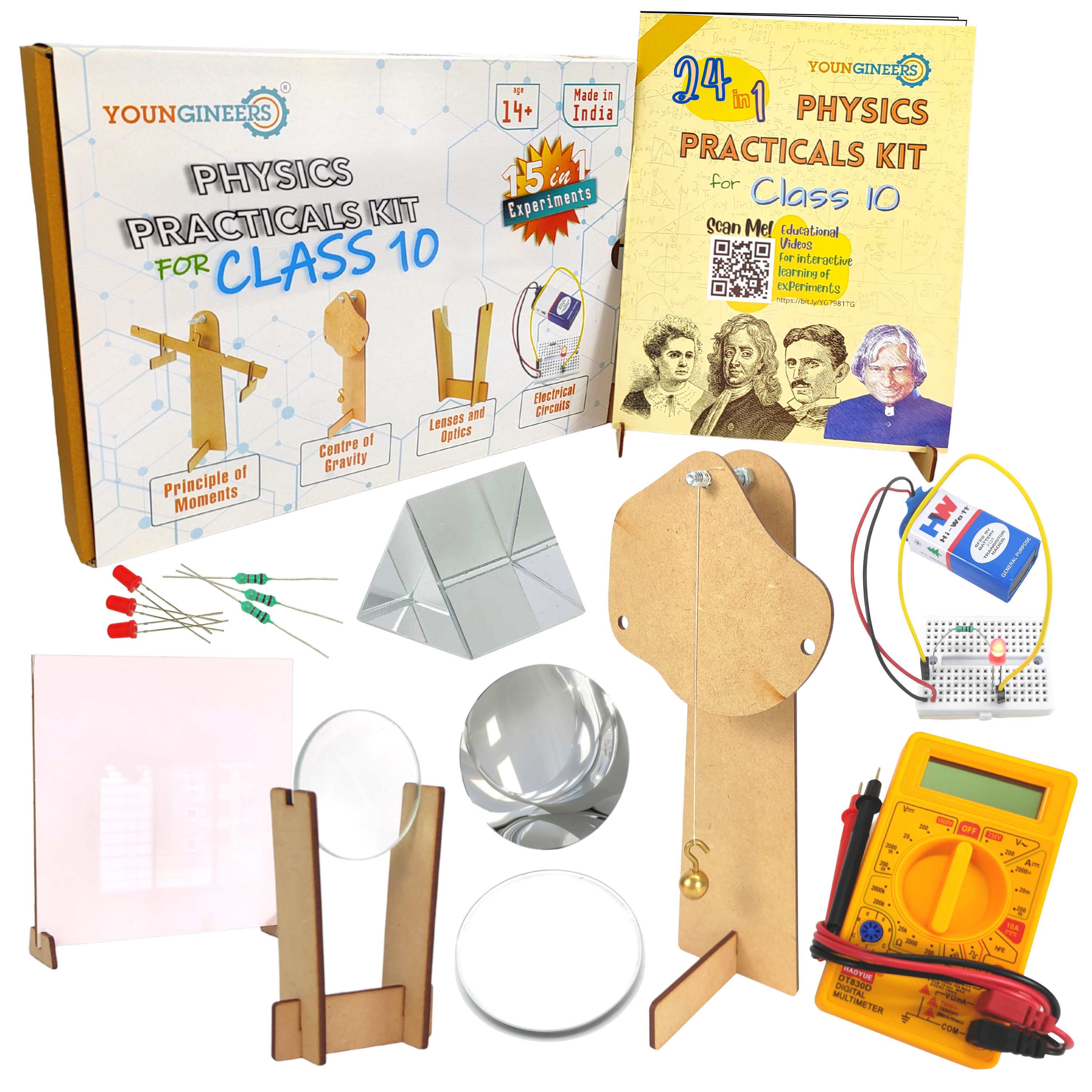 Physics Practicals Kit for Class 10